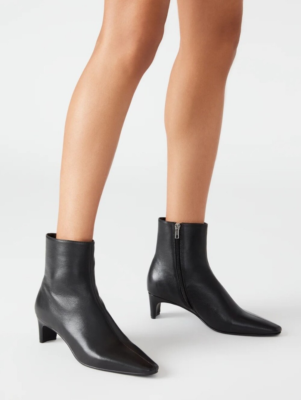 Steve Madden Delvie Leather Booties